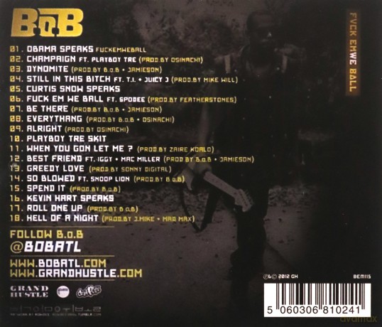 B.O.B.: Presents Fuck Em We Ball [CD]