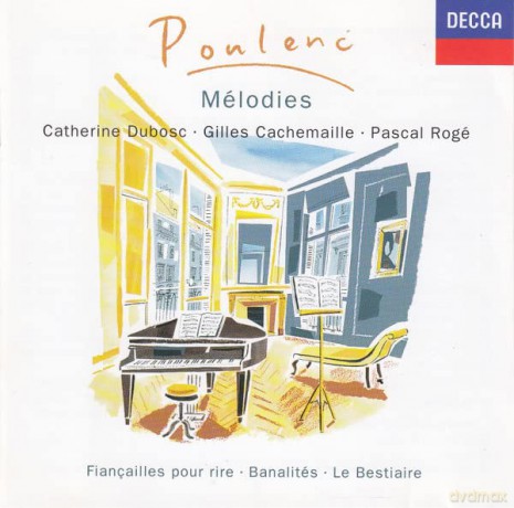Dubosc/Cachemaille/R: Poulenc: Songs [CD]