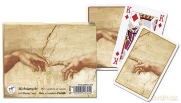 Karty 2270 Michelangelo - The Creation of Adam [KARTY]