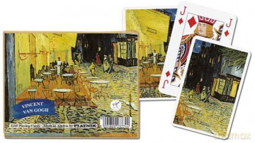 Karty 2377 van Gogh - cafe at Night [KARTY]