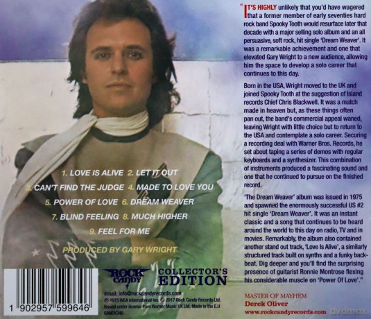 Gary Wright: The Dream Weaver [CD]
