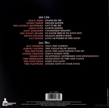 The Greatest Love Songs - Dream Lover (Legendary Artists) [Winyl]