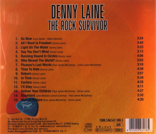 Denny Laine: The Rock Survivor [CD]