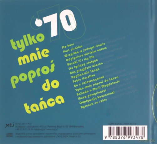Tylko Mnie PoproŚ Do Tańca - Lata'70 (Antologia Polskiej Muzyki) [CD]