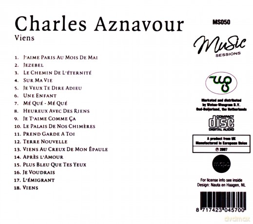 Charles Aznavour: Viens [CD]