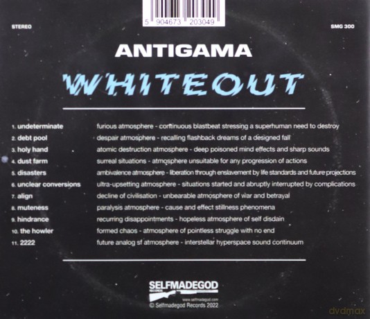 Antigama: Whiteout [CD]