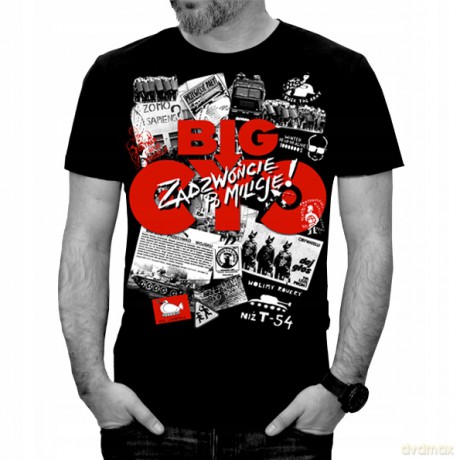 Big Cyc: Zadzwońcie Po Milicję (Xl/Czarna/Męska)