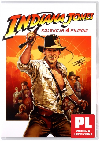 Indiana Jones. Kolekcja 4 Filmów [4DVD]