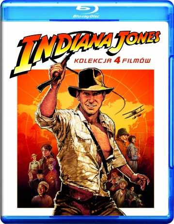 Indiana Jones. Kolekcja 4 Filmów [4xBlu-Ray]
