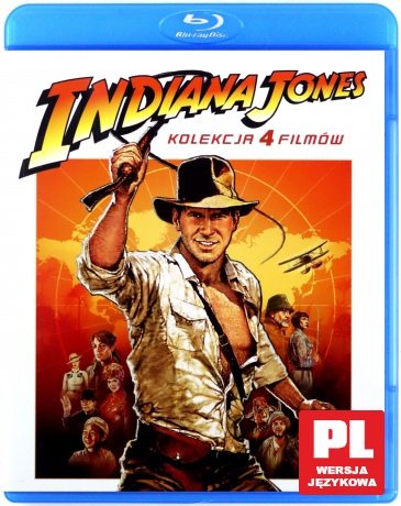 Indiana Jones. Kolekcja 4 Filmów [4xBlu-Ray]