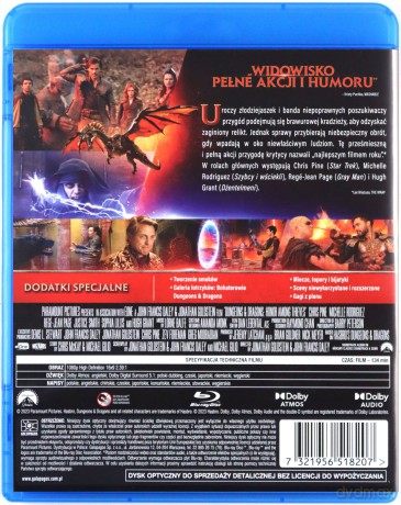 Dungeons & Dragons: Złodziejski honor [Blu-Ray]