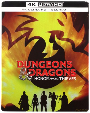 Dungeons & Dragons: Złodziejski honor (steelbook) [Blu-Ray 4K]+[Blu-Ray]