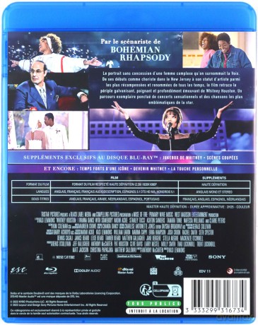Whitney Houston: I Wanna Dance With Somebody [Blu-Ray]