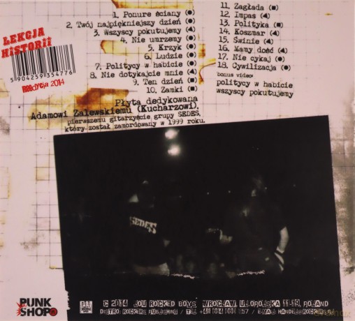 Sedes: Lekcja HistorII [CD]