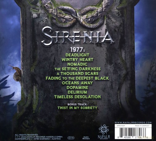 Sirenia: 1977 (digipack) [CD]