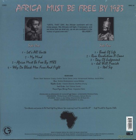 Hugh Mundell: Africa Must Be Free By 1983 [Winyl]