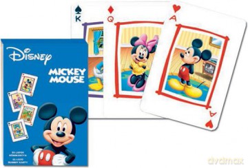 Karty 1590 Mickey Rummy Small [KARTY]
