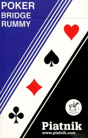 Karty brydżowe 1197 Poker-Bridge in Faltetui blue [KARTY]