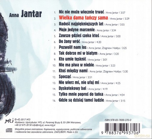 Antologia Polskiej Muzyki - Jantar [KSIĄŻKA]+[CD]