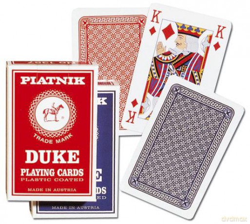 Karty brydżowe 1357 Duke red [KARTY]
