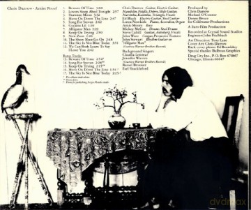 Chris Darrow: Artist Proof [CD]