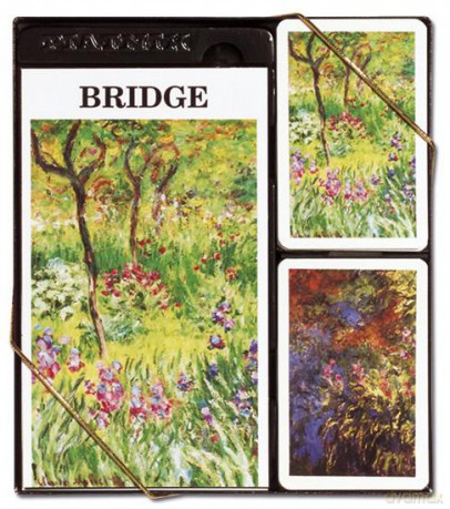 Zestaw brydż. 2708 Monet - Giverny [GRA]