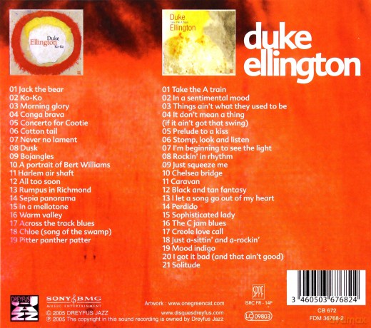 Duke Ellington: Ko-Ko + Take A Train [2CD]