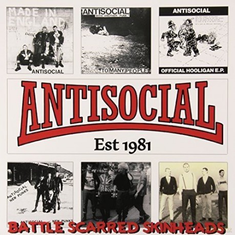 Antisocial: Battle Scarred Skinheads [Winyl]