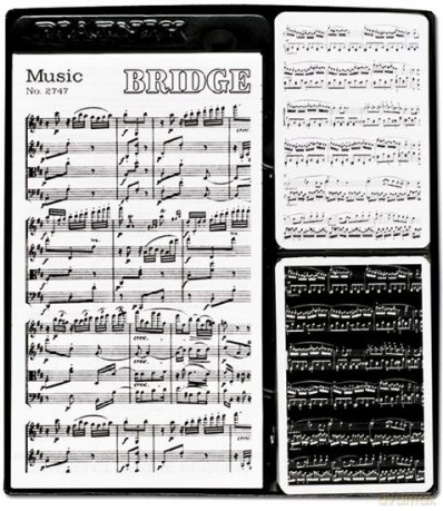 Zestaw brydż. 2747 Music [GRA]