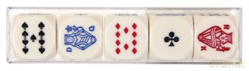 Kości pokerowe małe Piatnik [GRA]