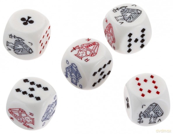 Kości pokerowe małe Piatnik [GRA]