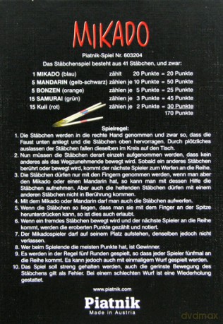Bierki drewniane Piatnik w kartoniku [GRA]
