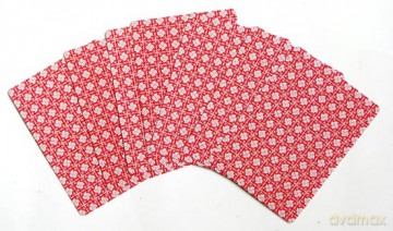 Karty pokerowe Premium czerwone 100% plastik [GRA]