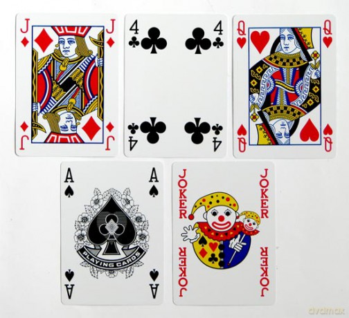 Karty pokerowe Premium niebieskie 100% plastik [GRA]