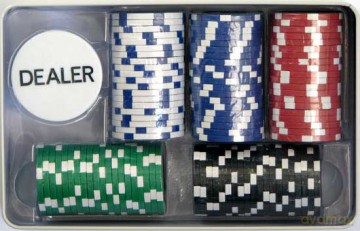 Żetony pokerowe Mini Standard 100 szt. 11,5g [GRA]