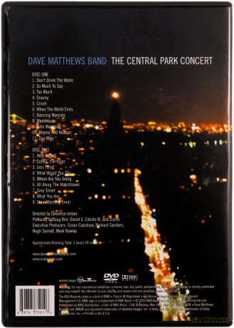Dave Matthews Band: Central Park Concert [2DVD]