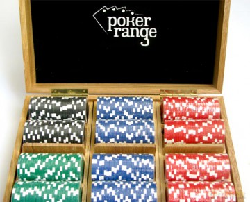 Żetony pokerowe Premium Drewno 300 szt. 14g [GRA]