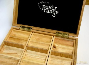 Żetony pokerowe Premium Drewno 300 szt. 14g [GRA]