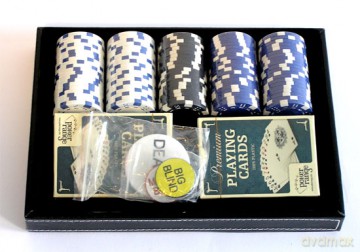Żetony pokerowe Premium Skóra 100 szt. 14g [GRA]
