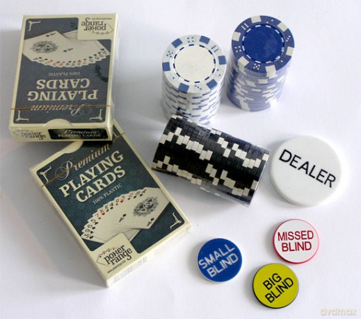 Żetony pokerowe Premium Skóra 100 szt. 14g [GRA]