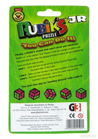 Kostka Rubika Junior Cube 2x2x2 [GRA]