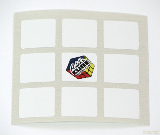 Naklejki na kostkę 3x3x3 [GRA]