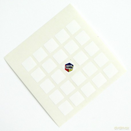 Naklejki z logo Rubik na kostkę 5x5x5 [GRA]
