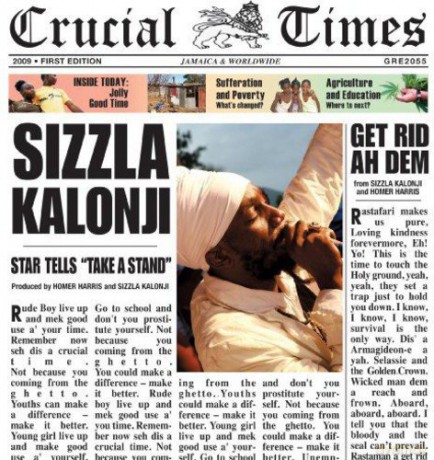 Sizzla Kalonji: Crucial Times [Winyl]