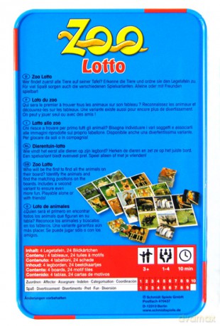 Zoo Lotto w metalowej puszce [GRA]