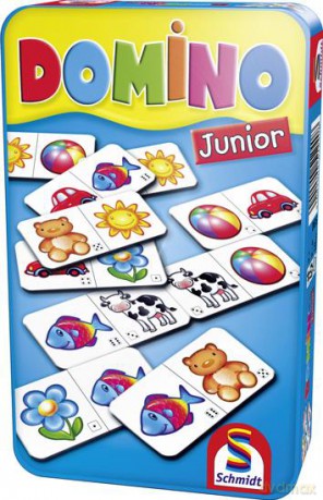 Domino Junior w metalowej puszce [GRA]
