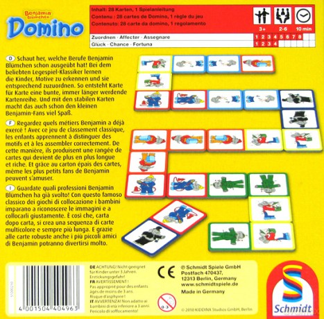 Słoń Benjamin - Domino [GRA]