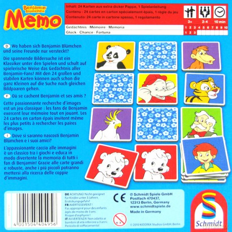Słoń Benjamin - Memo [GRA]