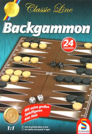 SCHMIDT SPIELE Backgammon (Linia klasyczna) [GRA PLANSZOWA]
