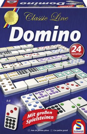 SCHMIDT SPIELE Domino (Linia klasyczna) [GRA PLANSZOWA]